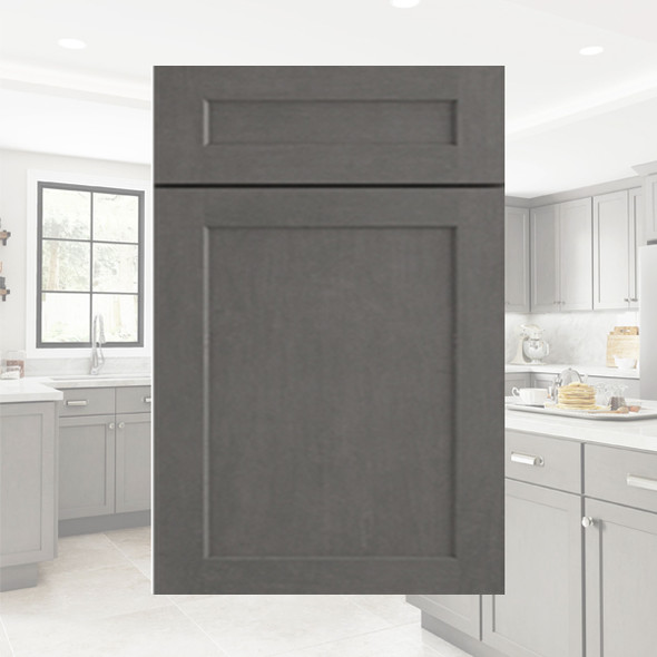 Amesbury Mist Gray Cabinets By JSI Cabinetry