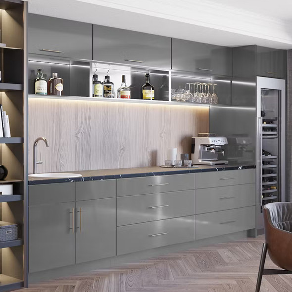 Catalina Grigio Gloss Series by Fabuwood