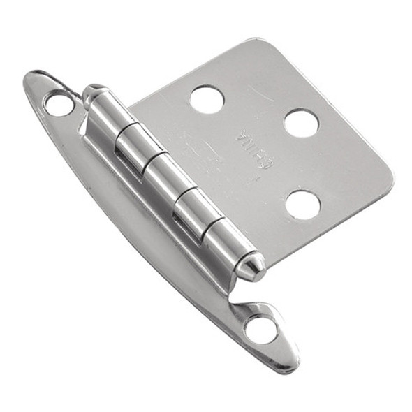 Hinge Steel 3/8'' Offset Chrome