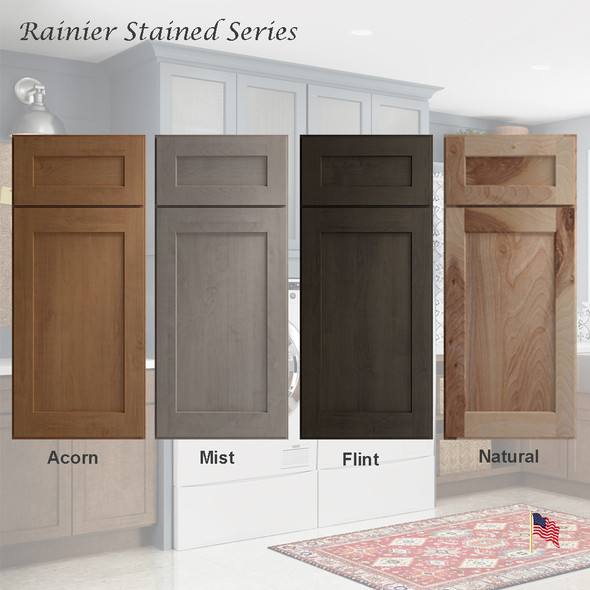 Rainier Stained Assembled Cabinet Series by Legend