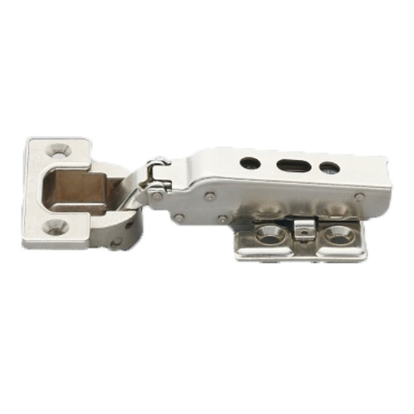 Sugatsune, Heavy Duty Concealed Hinge, 1" Overlay, Nickel