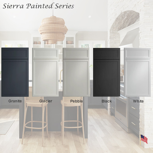 Sierra Painted Assembled Cabinet Series by Legend