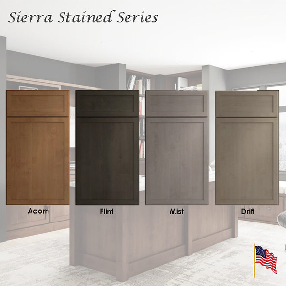 Sierra Stained Assembled Cabinet Series by Legend