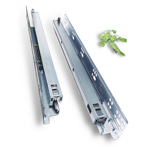 18" EXCEL SC Soft-Close Undermount Drawer Slides w/ up/down adjustment